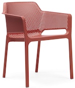 Net Chair Coral Red