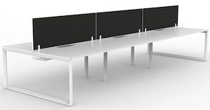 Anvil System Double Sided 1500 Desk 6 Person