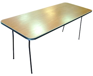 HDB Folding Table 1800 x 750