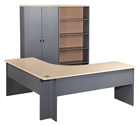 Home Office Furniture Package 1 Nordic Maple New Zealand