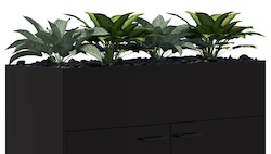 Black Planter 1200 Artificial Plants