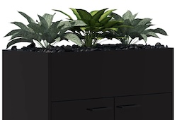 Black Planter 900 Artificial Plants