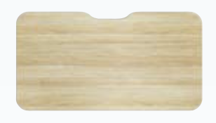 Haven Scallop Radius Corners Top