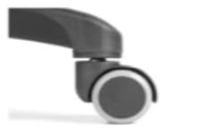 Ranger Soft Wheel Castors Hard Floors