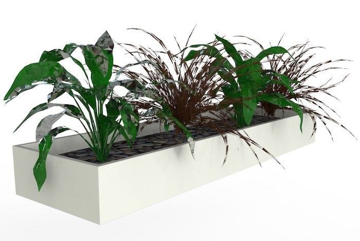 Proceed Tambour White 1200Hx900W