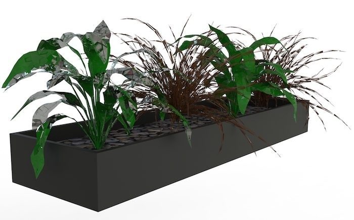 Proceed Tambour Black 1020Hx1200W