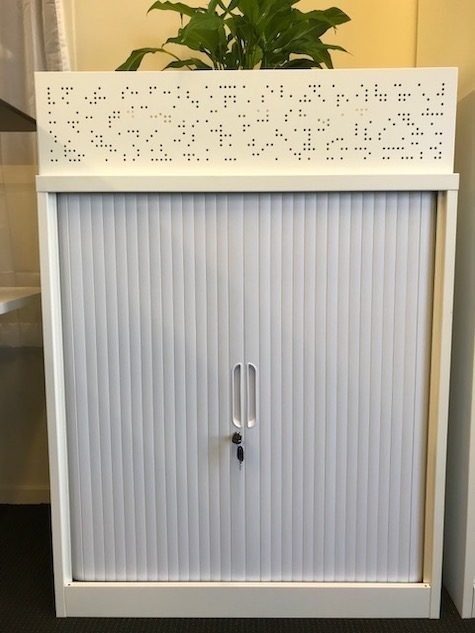 SX Tambour Cabinet 1020x900