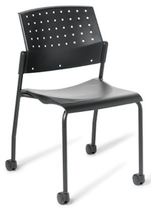 B550 Black Chair Castors
