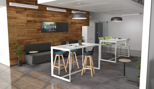 Anvil Bar Leaner White 1800x900