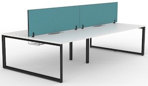 Anvil System Double Sided 1500 Desk 4 Person