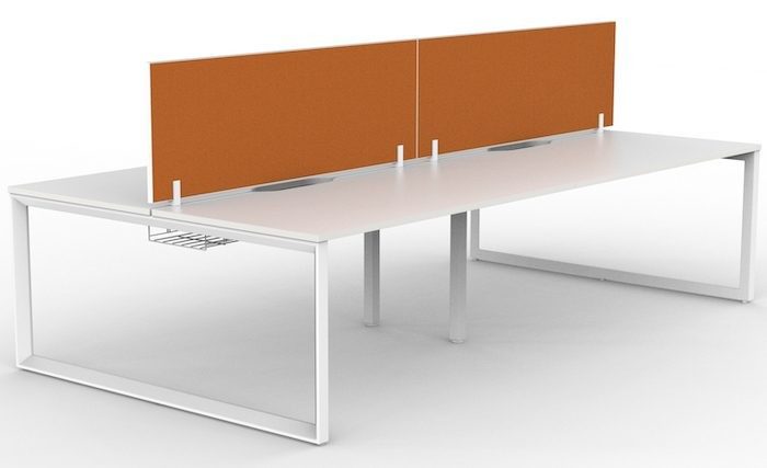 Anvil System Double Sided 1500 Desk 4 Person