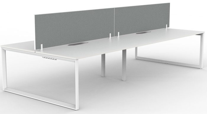 Anvil System Double Sided 1800 Desk 4 Person