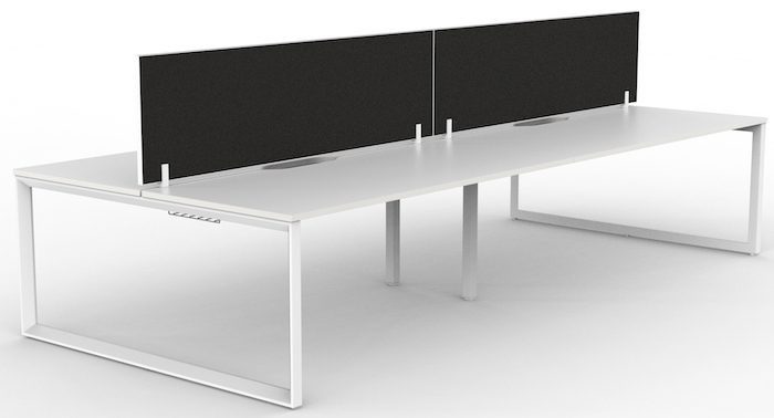 Anvil System Double Sided 1800 Desk 4 Person