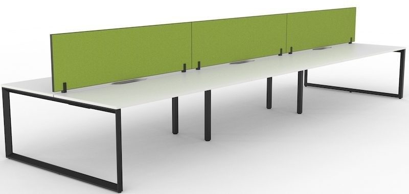 Anvil System Double Sided 1800 Desk 6 Person