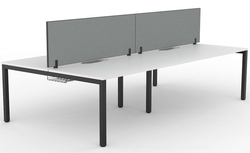 Cubit System Double Sided 1500 Desk 4 Person