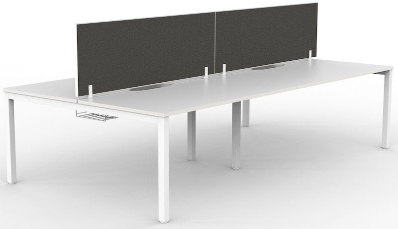 Cubit System Double Sided 1500 Desk 4 Person