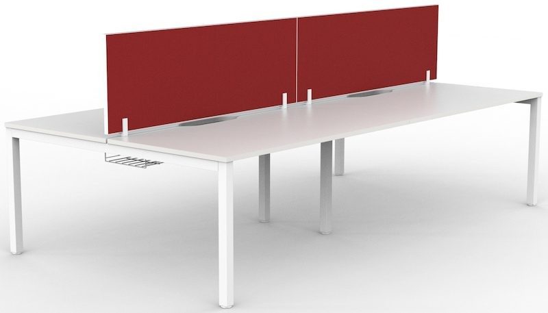 Cubit System Double Sided 1500 Desk 4 Person