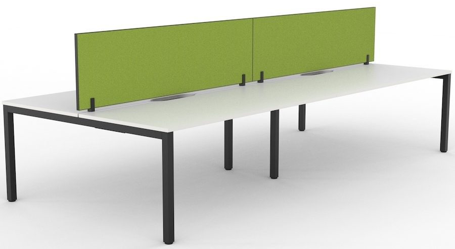 Cubit System Double Sided 1800 Desk 4 Person