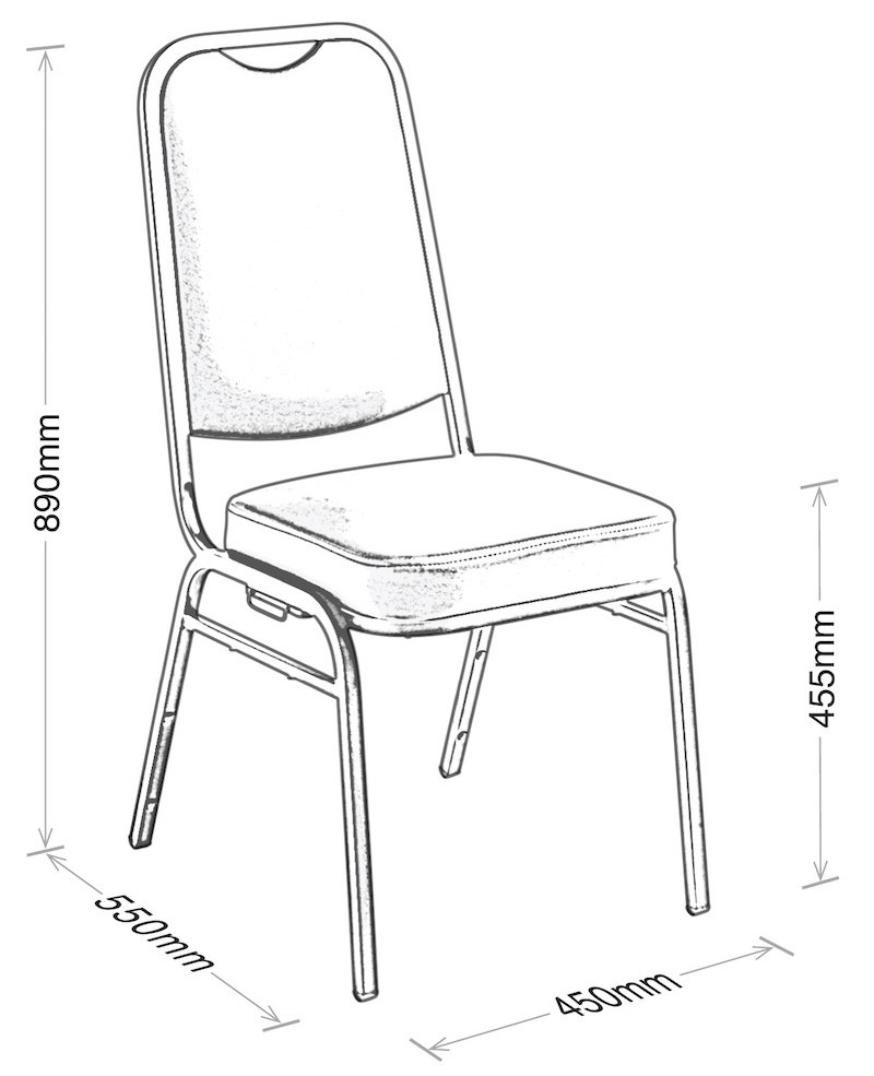Unite Lightweight Stackable Chair