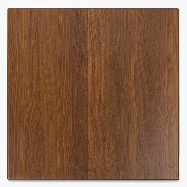 Toulouse Table Top Dark Oak 70cm Square