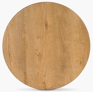 Toulouse Table Top Light Oak 80cm Diameter