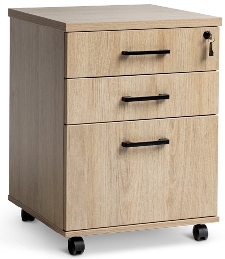 Oki 2 Drawer & File Locking Mobile