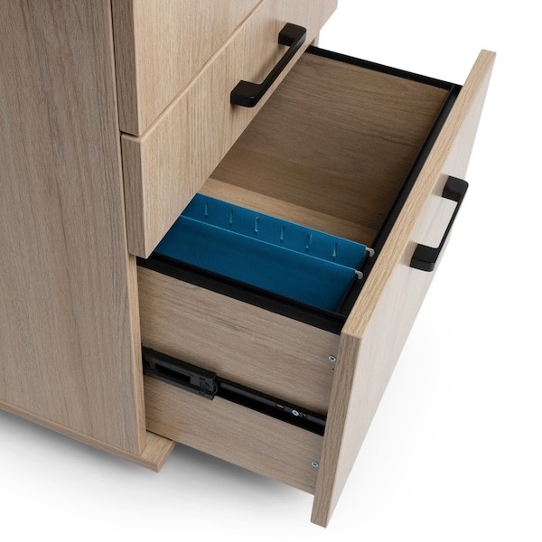 Oki 2 Drawer & File Locking Mobile