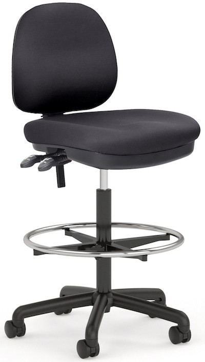 Evo Midback High Office Chair Breathe Black