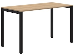 Avero Classroom Desk 1200x600 with steel frame and NZ-made 25mm desktop