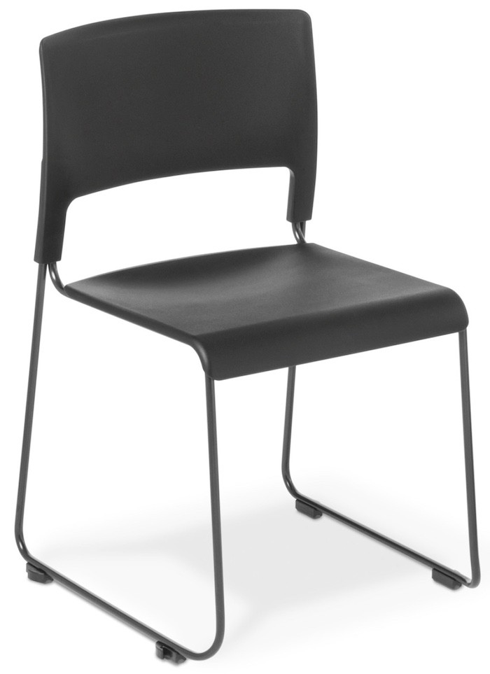 Slim Chair Black