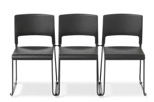 Slim Chair Black