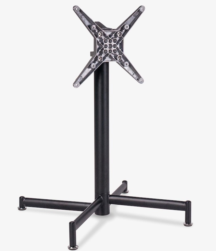 Lucca Folding Table Base Black