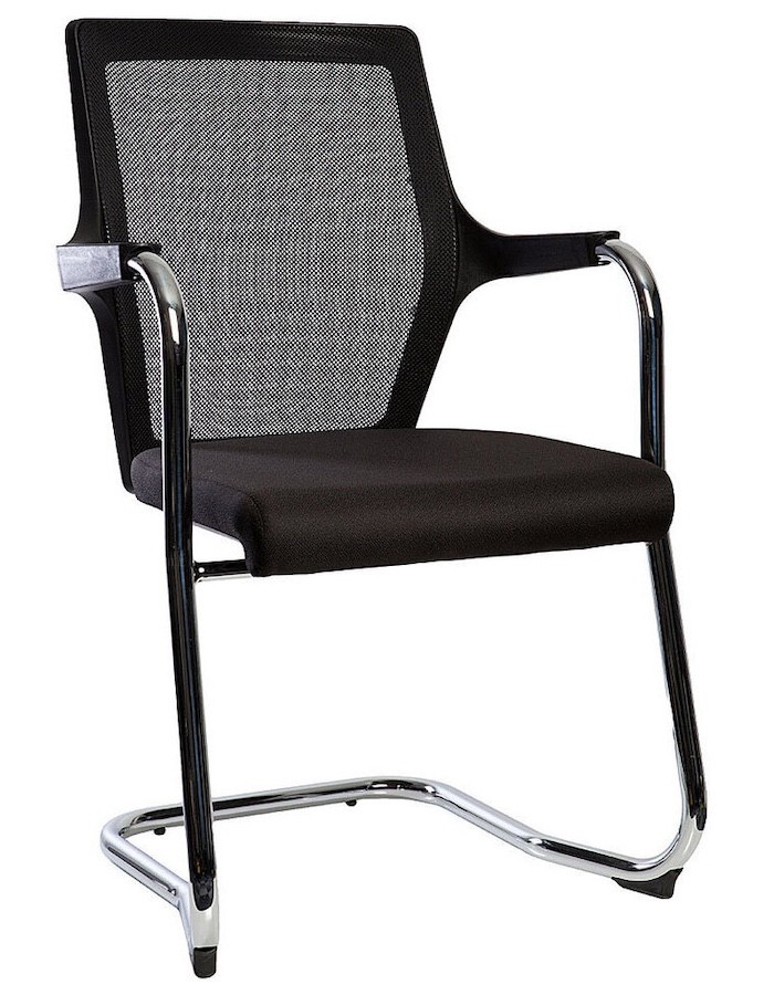 Affari Cantilever Chair Chrome