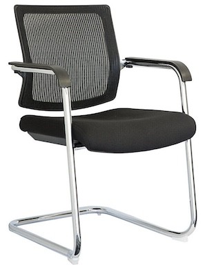 Saturn Cantilever Chair Chrome