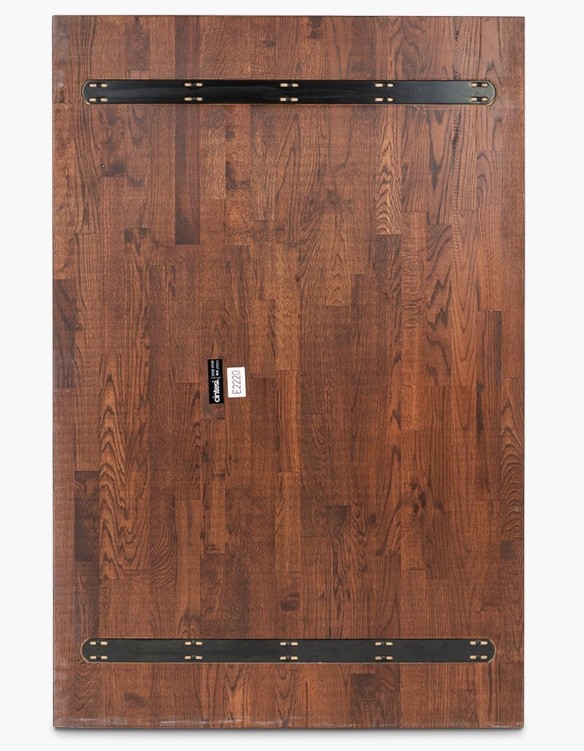 Solid Oak Table Top 120x80cm Dark Oak