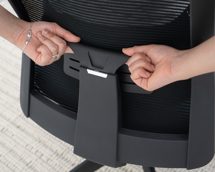 Eagle Black Mesh Office Chair