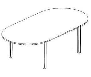 B50 Boardroom Table 1600 x 1200