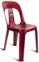 Barrel PVC Chair Burgundy