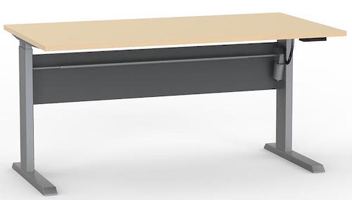 Cubit Highrise Electric Desk 1500
