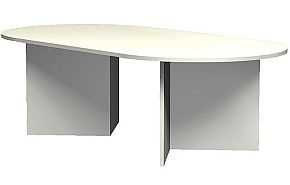 Delta Boardroom Table 3600 X 1200 2-Piece