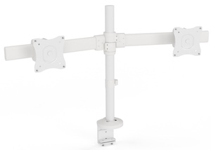 Dual Monitor Arms White