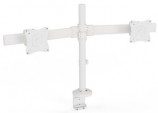 Dual Monitor Arms White