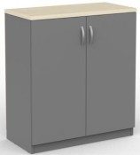 EKO 900 Cupboard - Nordic Maple/Silver