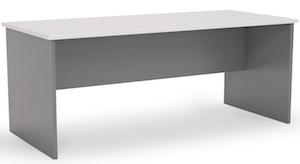 Ergoplan Desk 1800 Silver White