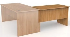 Ergoplan Fixed Desk Return