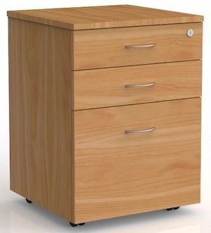 Ergoplan Mobile 2 Drawer 1 File Lockable