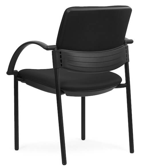 Eura Black Chair + Arms