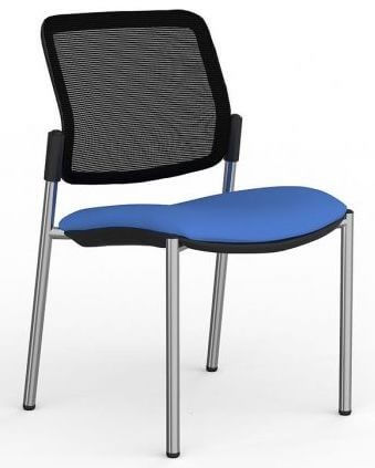 Eura Chrome Mesh Chair