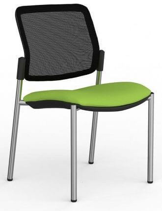 Eura Chrome Mesh Chair