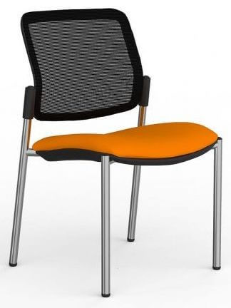 Eura Chrome Mesh Chair